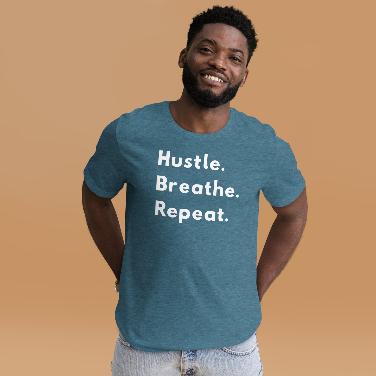 Hustle Breathe Repeat - T-Shirt